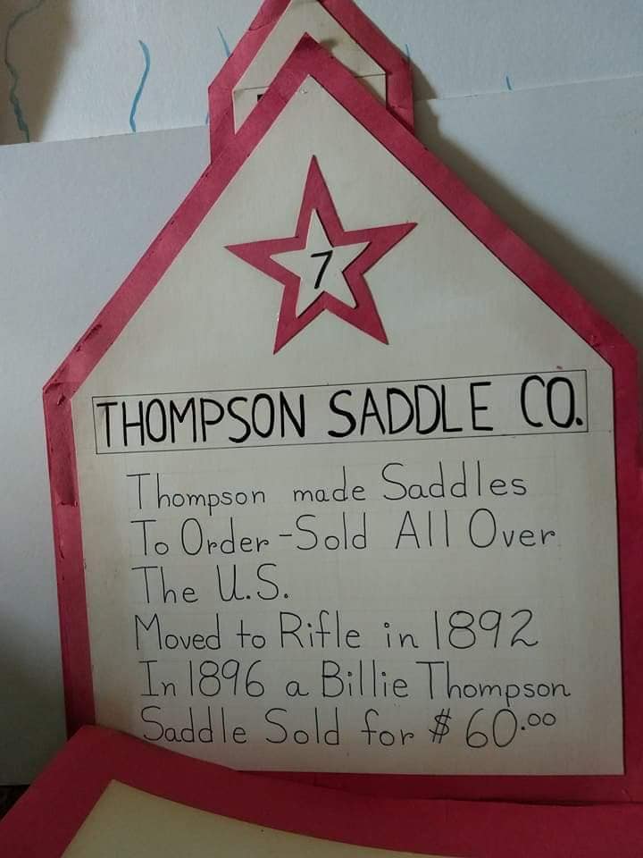 Antlers Colorado History Thompson Saddle Company