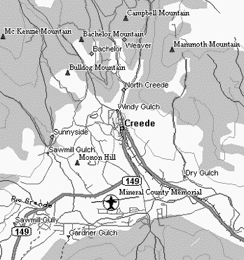 creede area map