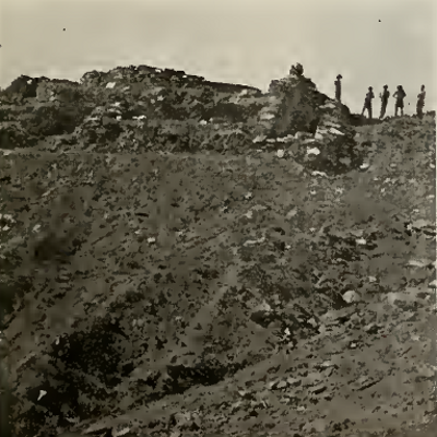 southeast corner of large ruin