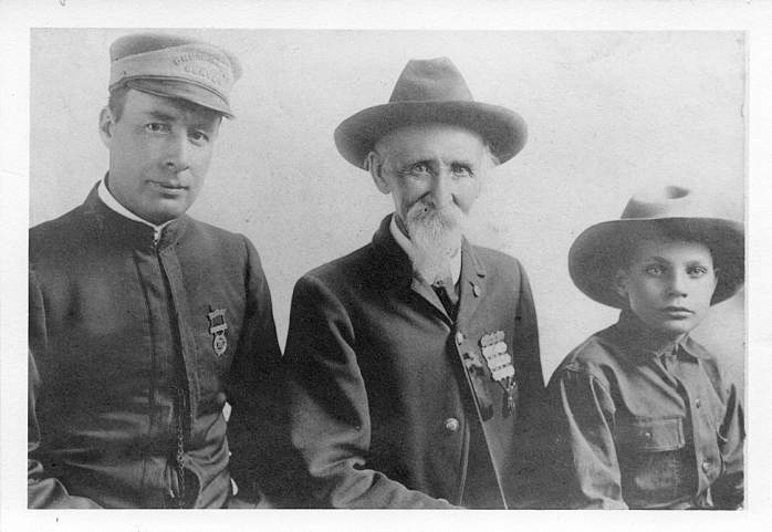 Wayne Armstrong Hogbin later changed to Abbott, Aquilla Hogbin and Wayne's son Harry Wayne Abbott