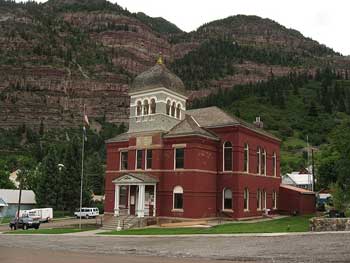 Ouray courthouse 1901