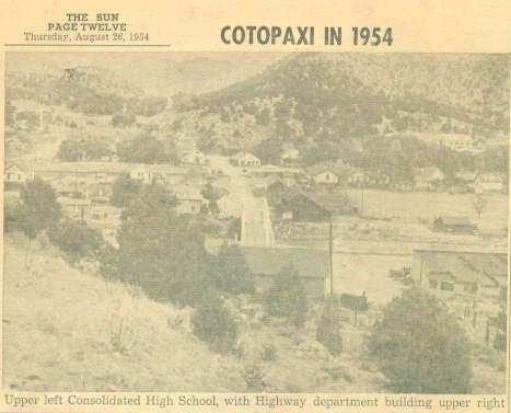 Cotopaxi, Fremont County, CO 1954