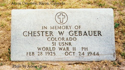 Akron Cemetery marker