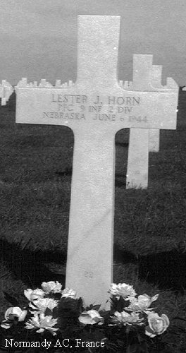 Pvt Lester Horn Marker