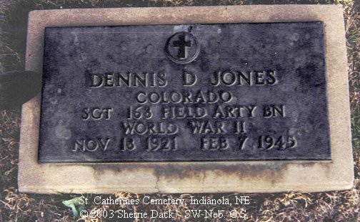 St. Catherine's Cemetery Marker