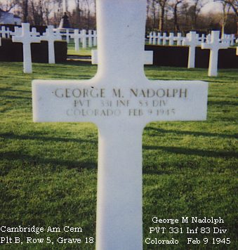 Cambridge American Cemetery