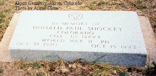 Akron Cemetery Marker