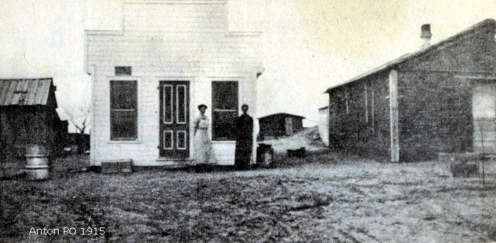 Anton Post Office and Store circa 1915