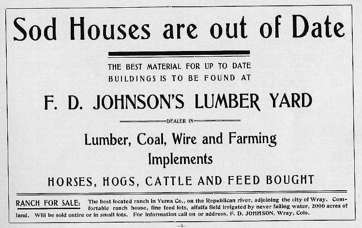 F Johnson's Lumber Yard