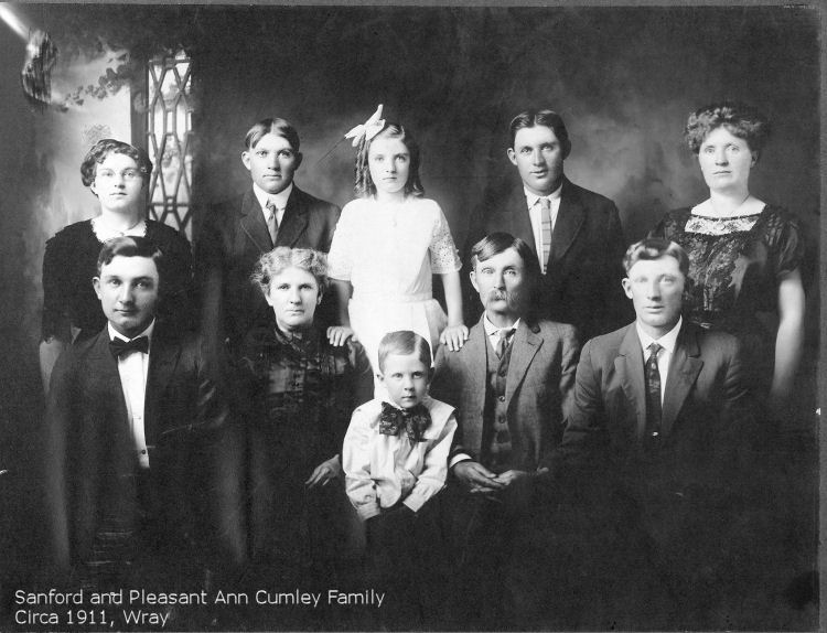 Sanford and Pleasant Cumley Family